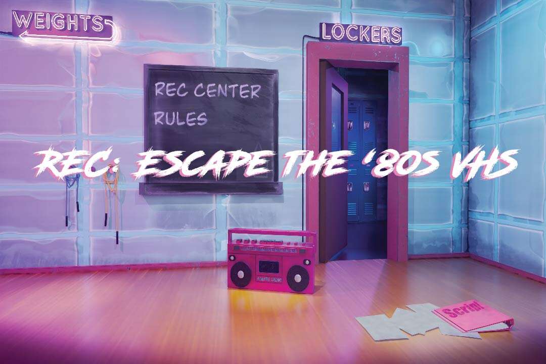 REC: Escape the '80s VHS Top-Rated Virtual Event - Elevent